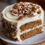 Butter Pecan Cake with Cream Cheese Frosting