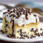 Cannoli Poke Cake