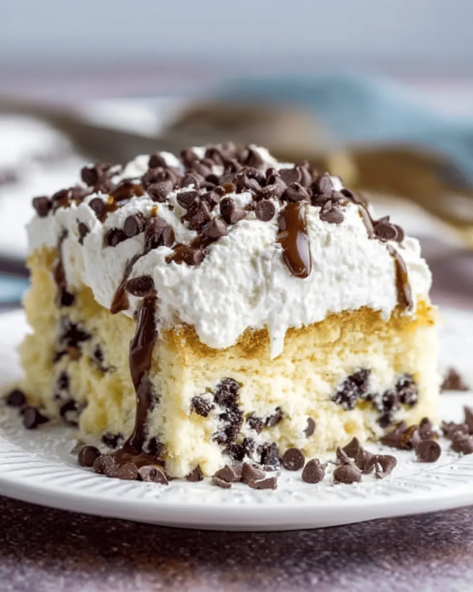 Cannoli Poke Cake: The Best Indulgent Twist on a Classic Dessert