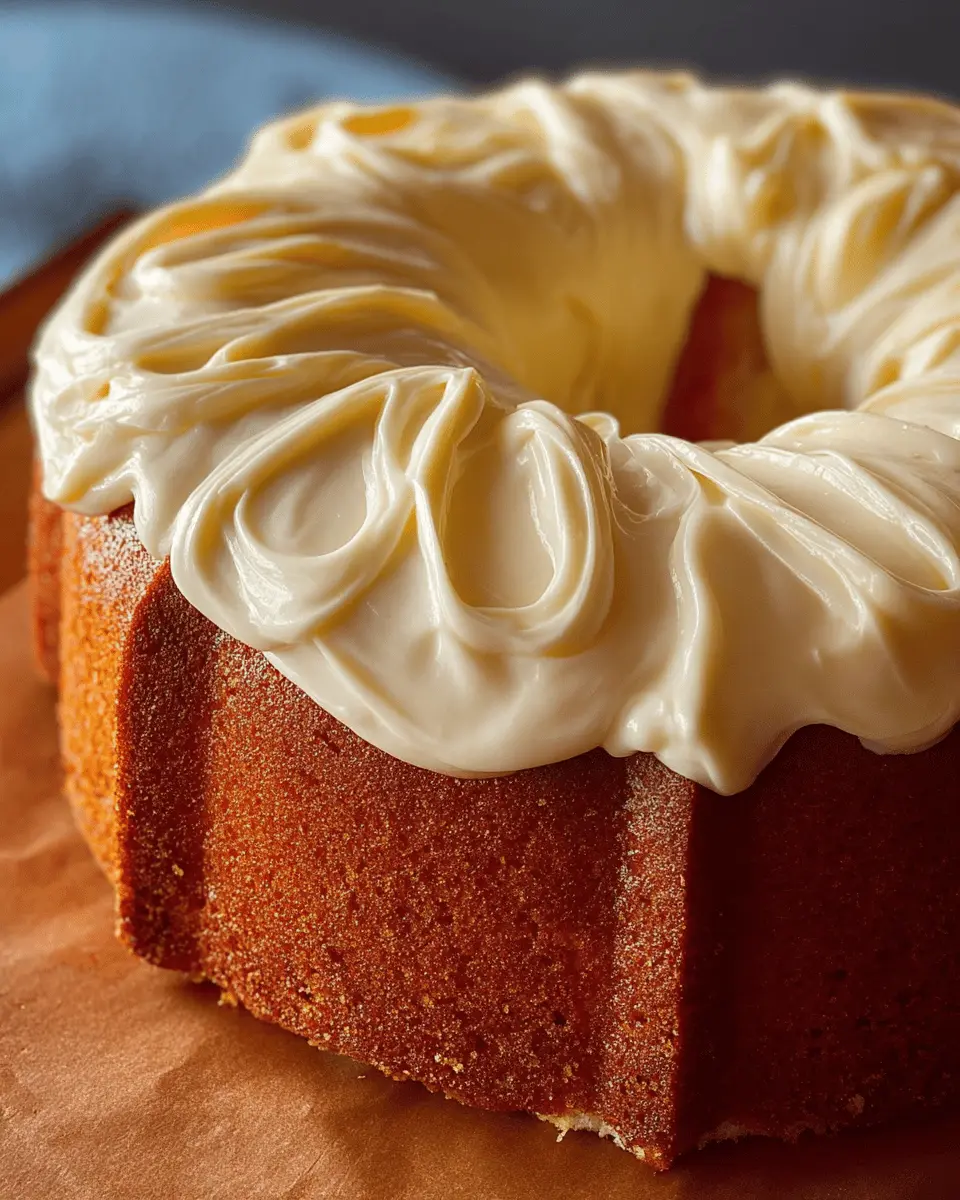 Cream Cheese Pound Cake: The Best Cream Cheese Frosting Recipe