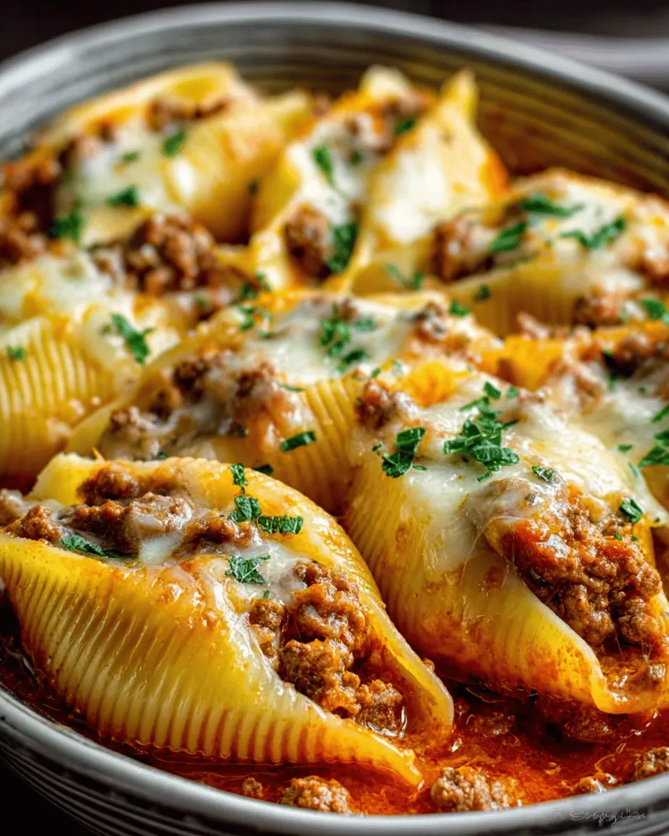 Creamy Ricotta Beef Stuffed Shells for a Cozy Dinner Night