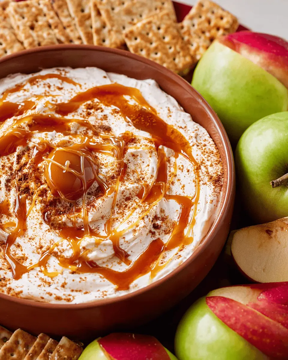 Easy Caramel Apple Cheesecake Dip That’s Perfect for Fall Gatherings