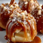 Gooey Apple Caramel Bombs