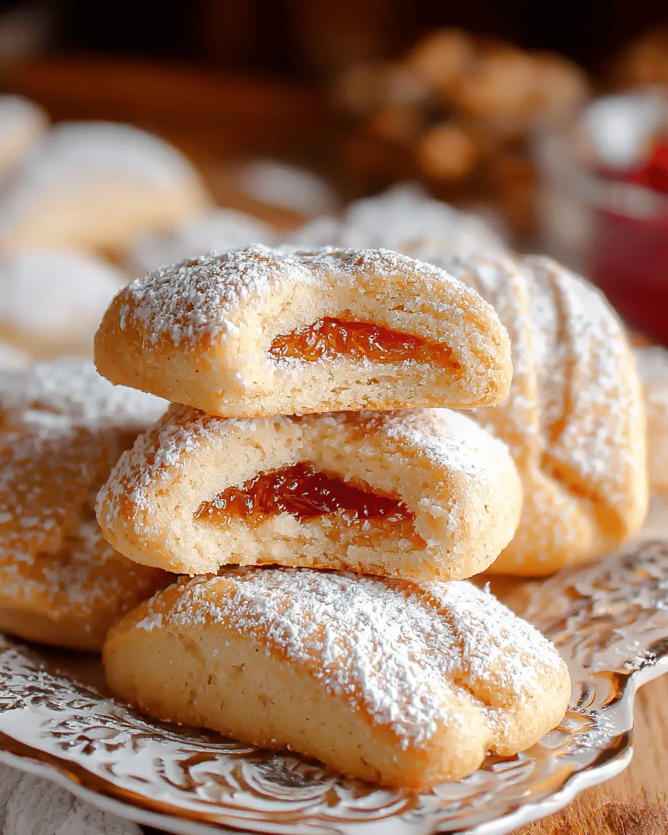 Kolaczki Polish Cookies: Easy and Indulgent with Sweet Filling