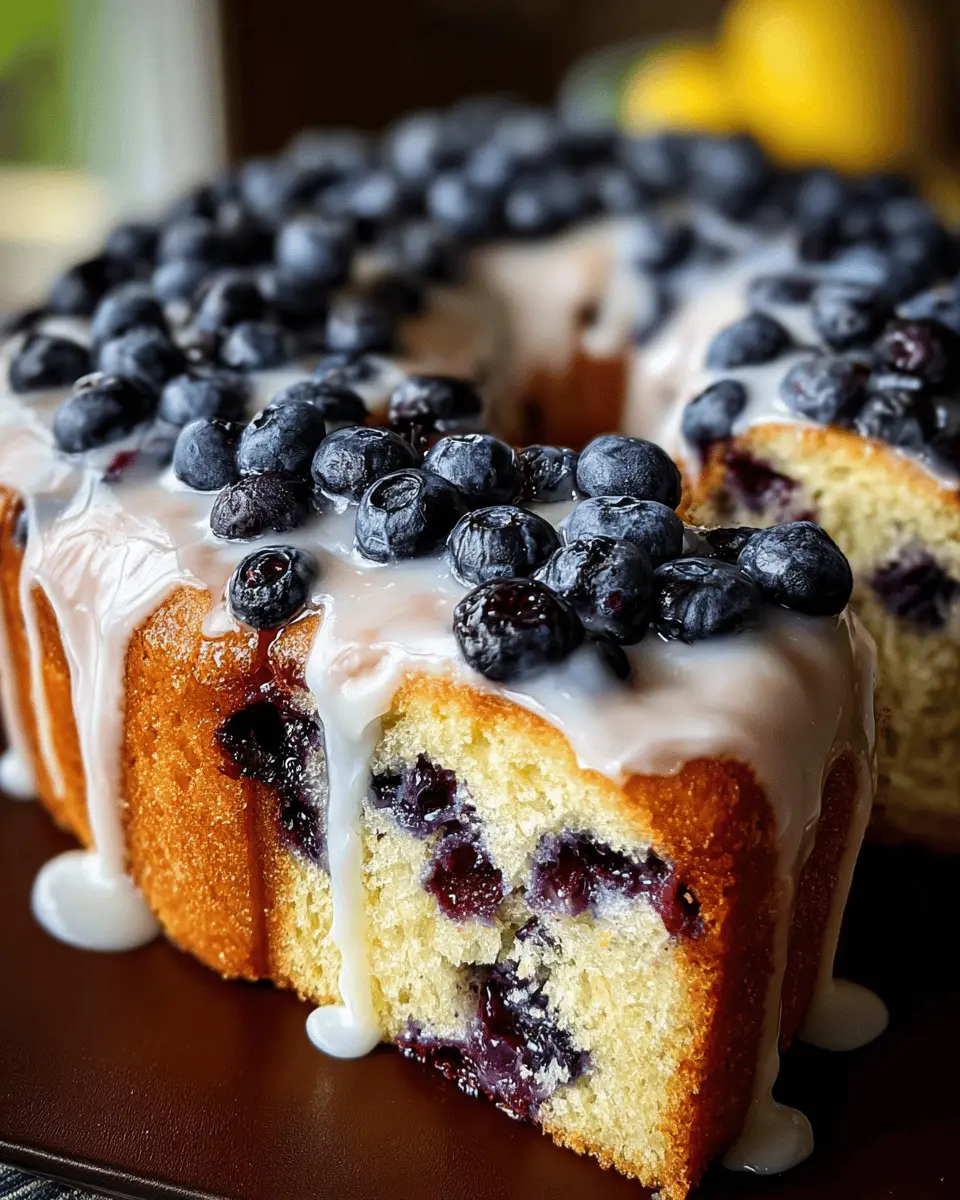 Lemon Blueberry Pound Cake: The Best Homemade Delight