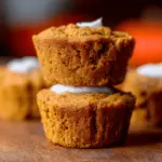 Moist Pumpkin Spice Flourless Muffins