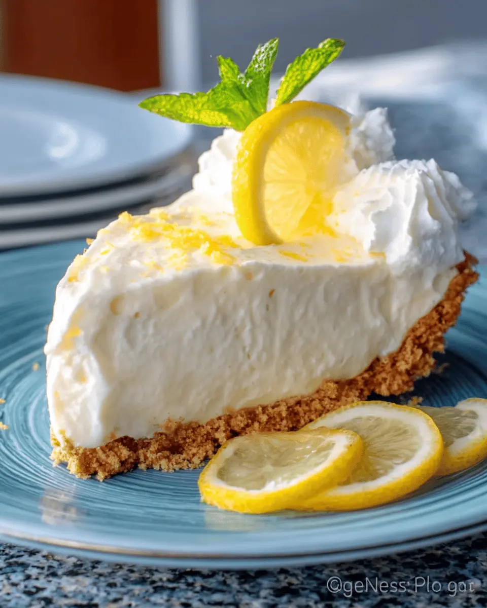 No-Bake Cream Cheese Lemonade Pie: The Best Summer Dessert