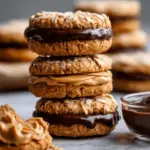 No-Bake Peanut Butter Oatmeal Sandwich Cookies