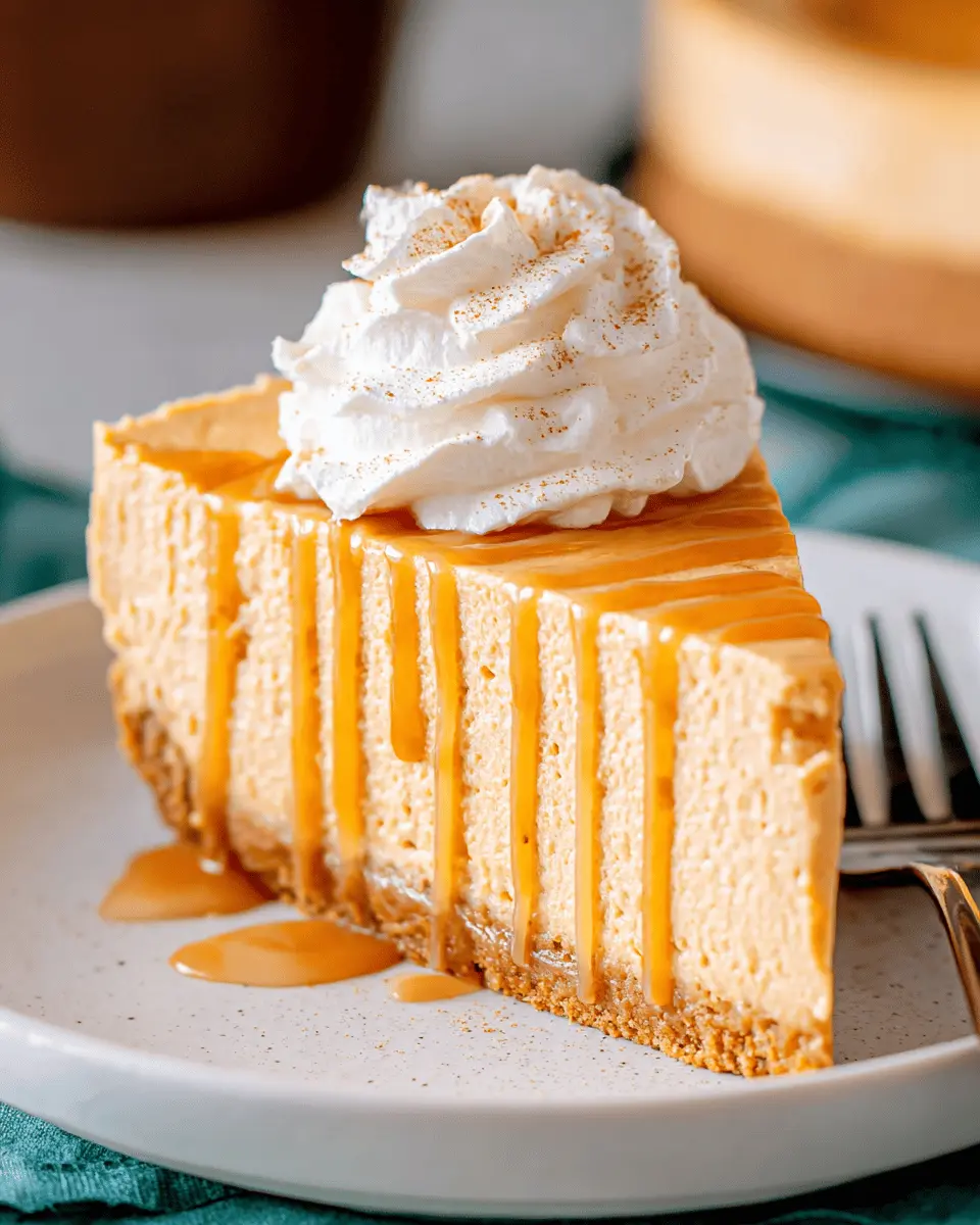 No Bake Pumpkin Cheesecake: Easy Indulgence for Fall Lovers