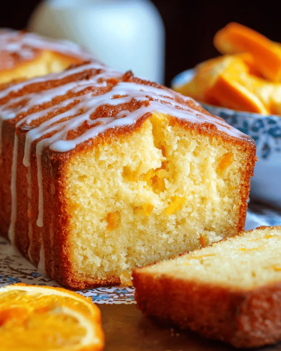 Orange Pound Cake: The Best Homemade Delight for Your Table