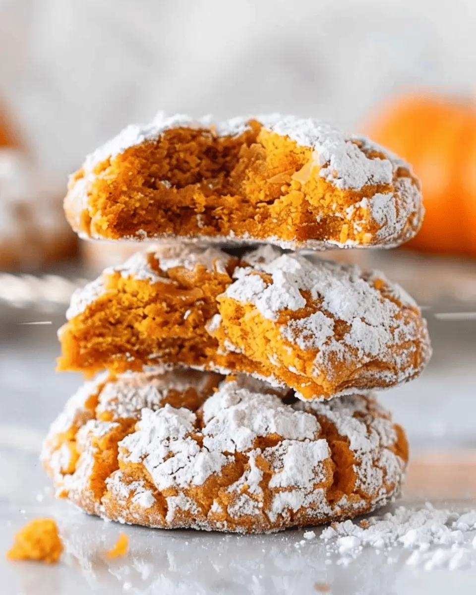 Pumpkin Crinkle Cookies: Easy Recipe for Cozy Fall Treats
