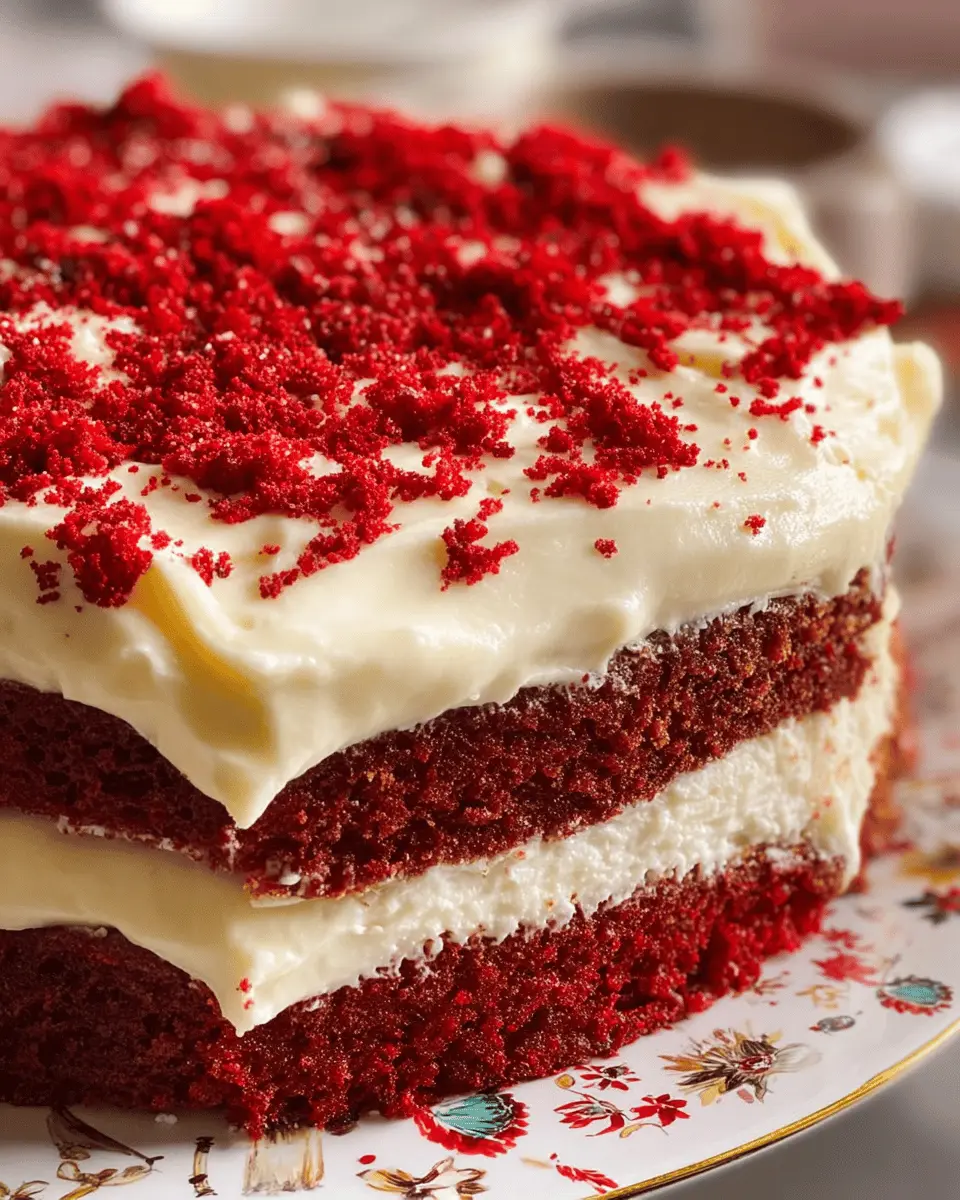 Red Velvet Cream Cheese Pound Cake: The Ultimate Indulgence Recipe