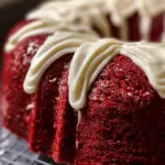 Red Velvet Pound Cake with Cream Cheese Frosting