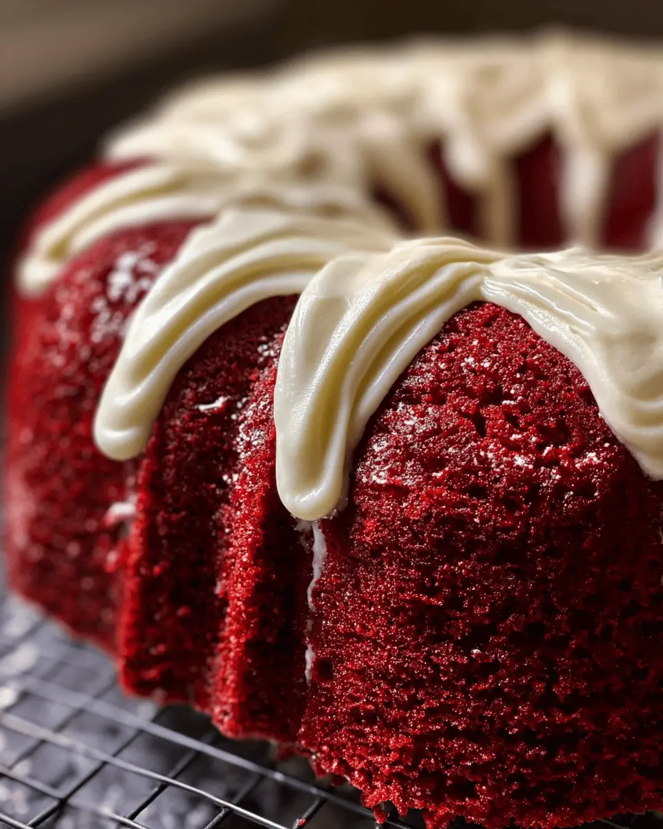 Red Velvet Pound Cake: The Best Cream Cheese Frosting Recipe