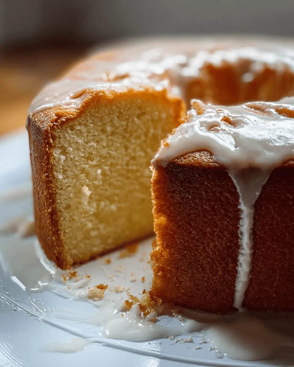Sour Cream Pound Cake: The Best Homemade Delight to Savor