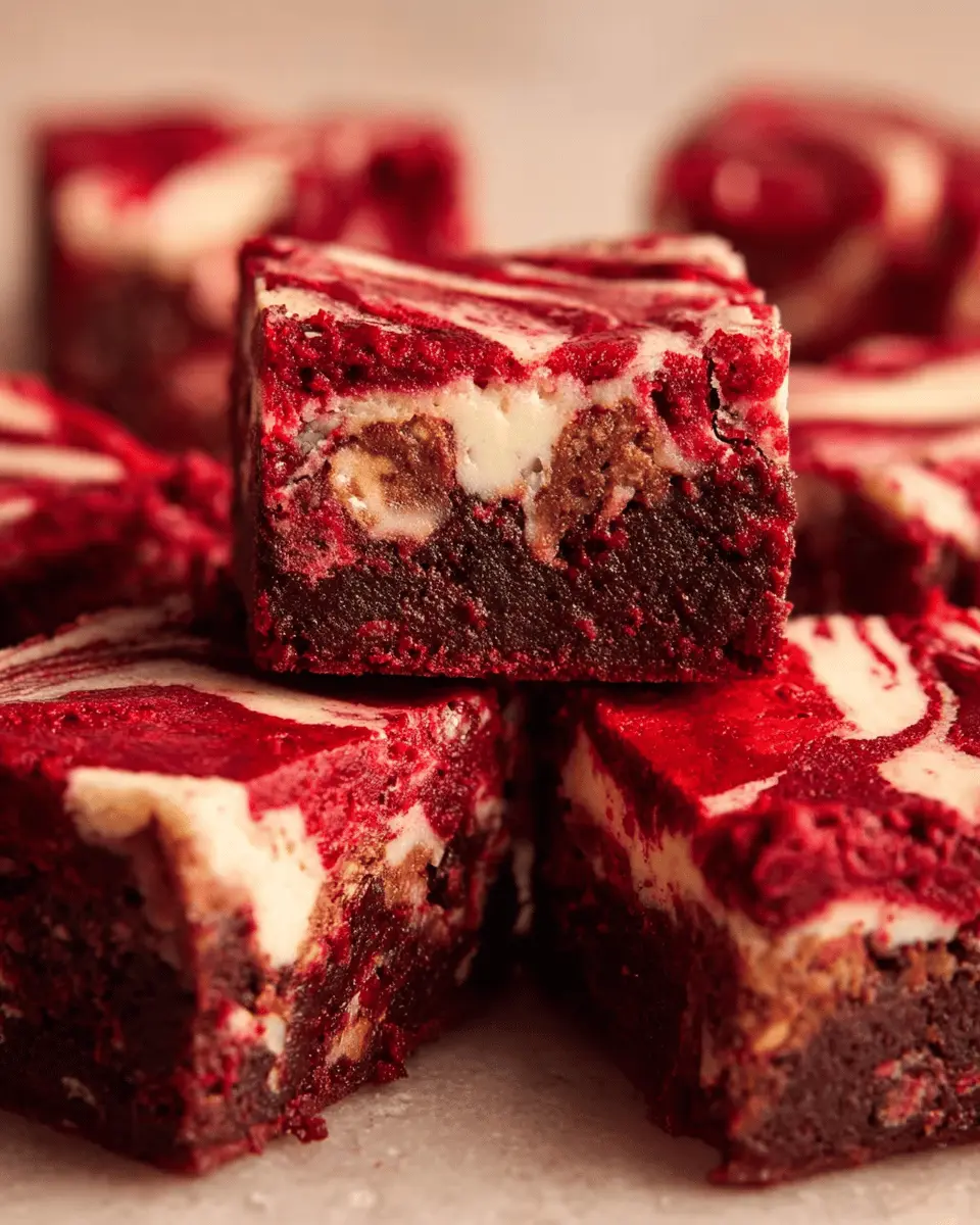 Red Velvet Cream Cheese Brownies: The Indulgent Treat You Need