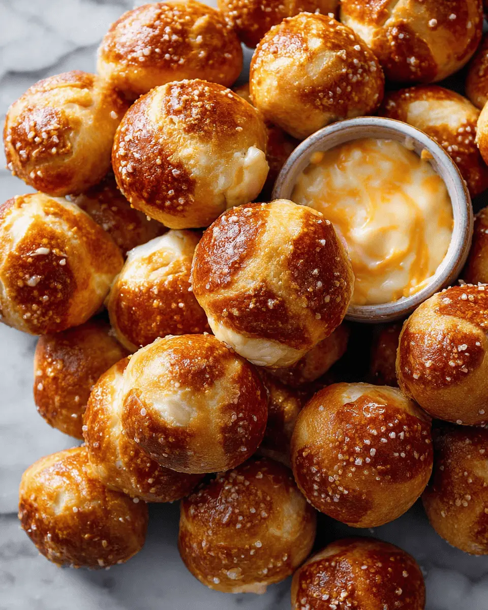 Pretzel Bites with Cheese: Easy Homemade Snack for Everyone