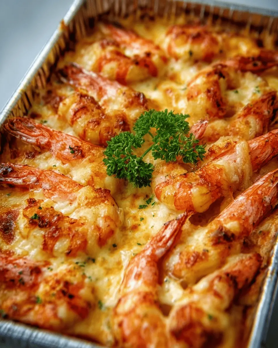 Cheesy Shrimp Bake: A Easy and Indulgent Family Favorite