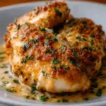 Tender Baked Chicken with Creamy Parmesan Coating