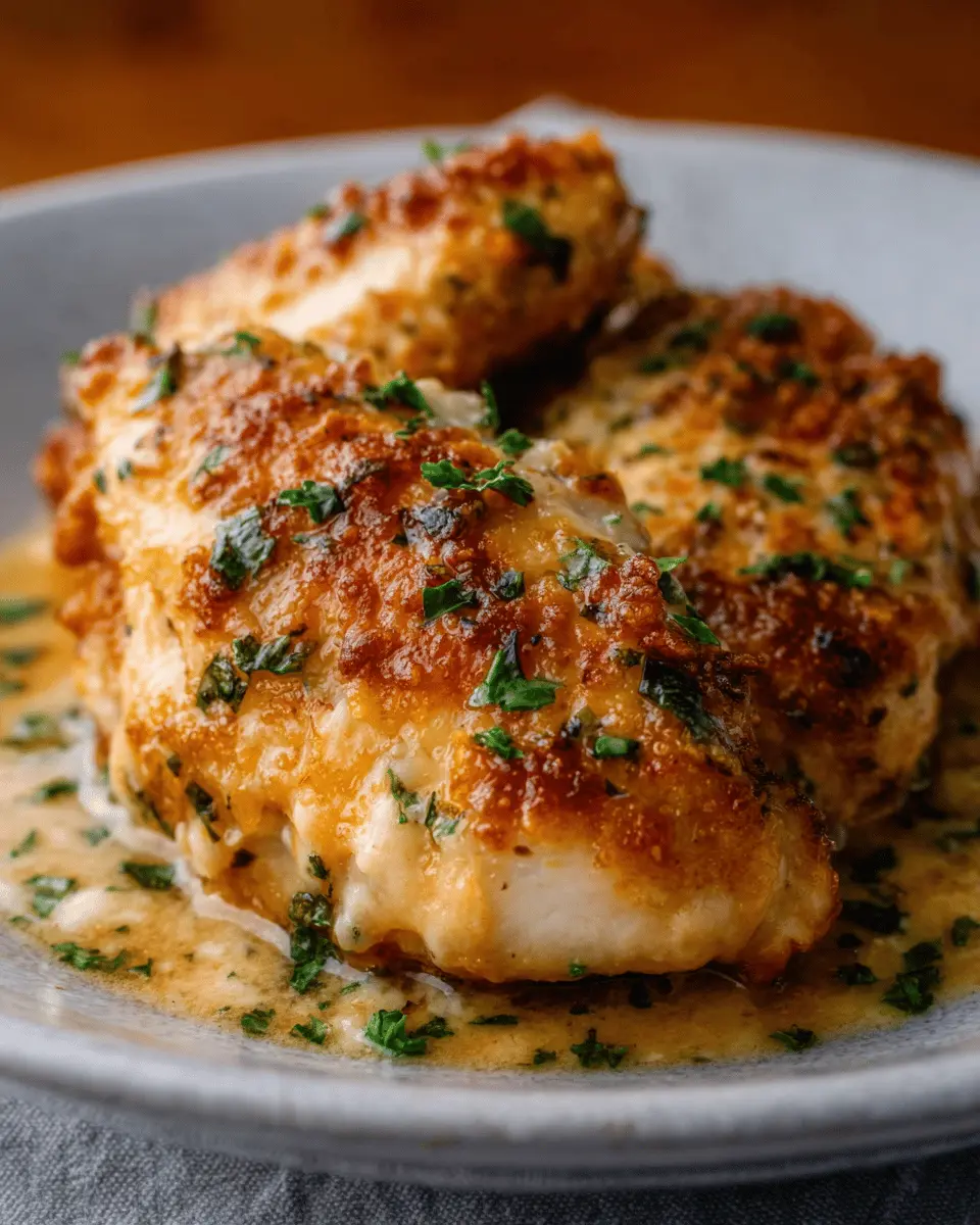 Tender Baked Chicken: Easy Creamy Parmesan Coating Recipe