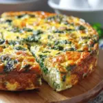Crustless Spinach Quiche