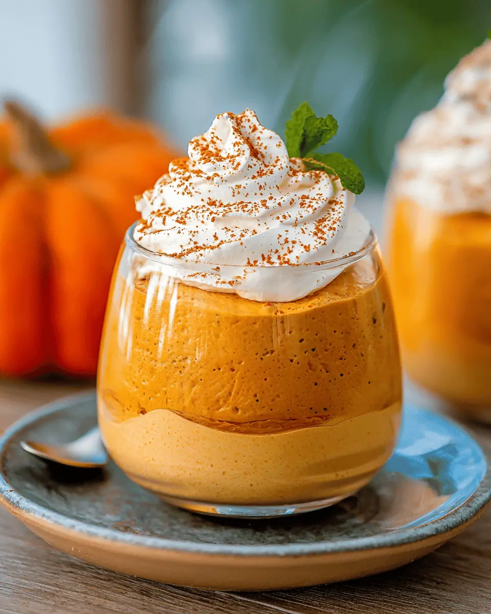 Easy Pumpkin Mousse: A Delightful Indulgence for Fall Desserts