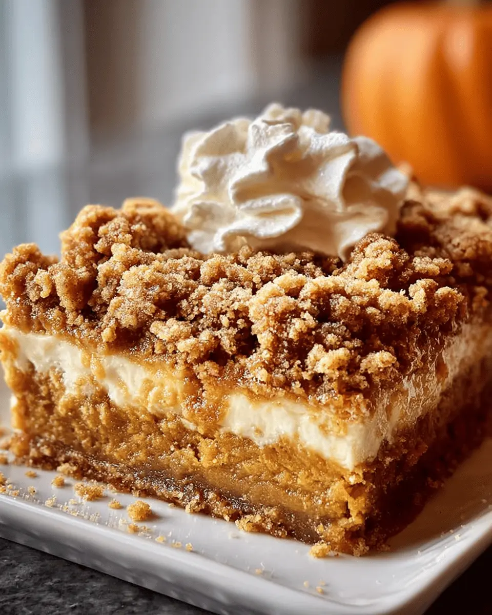 Gooey Pumpkin Crumble Cake: A Comforting Fall Indulgence