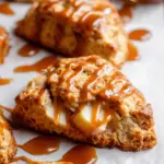 Keto Caramel Apple Scones