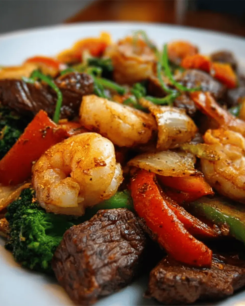 Surf Turf Stir-Fried: A Juicy Twist on Classic Comfort Food