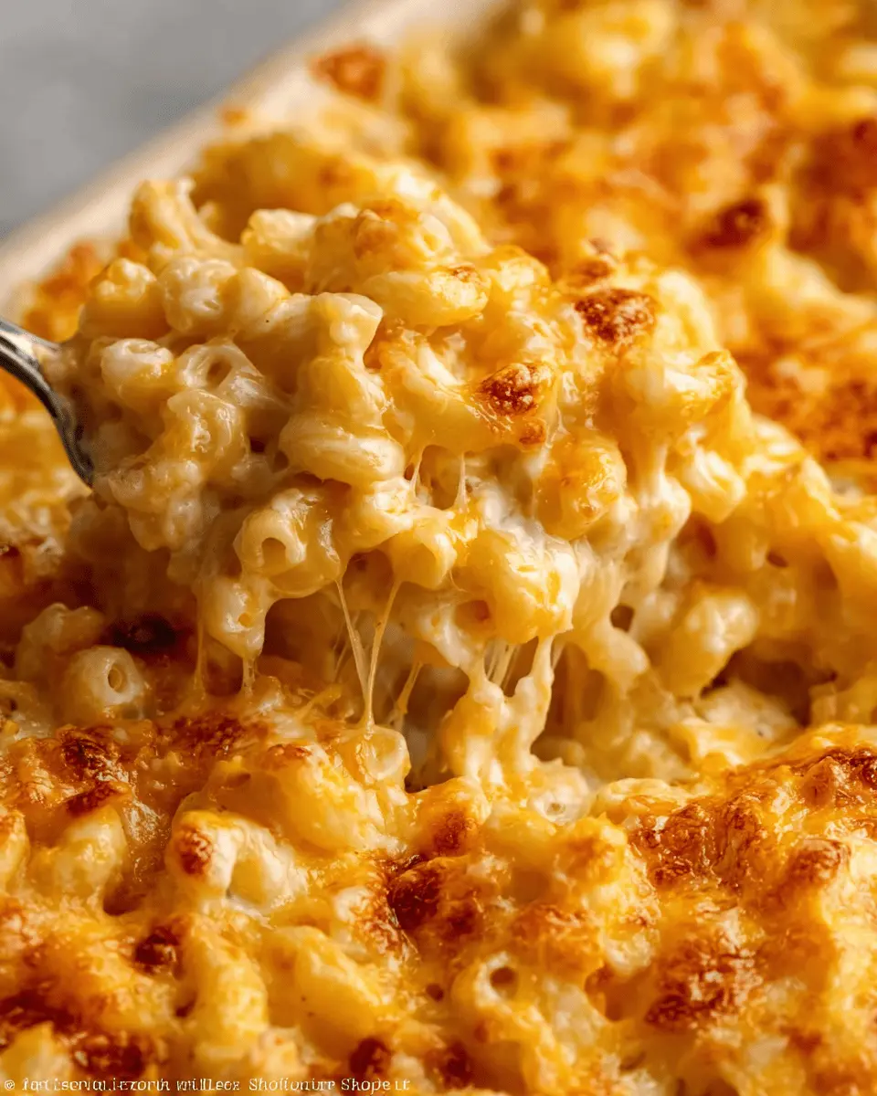 Homemade Mac and Cheese: Indulgent Comfort Food with Turkey Bacon
