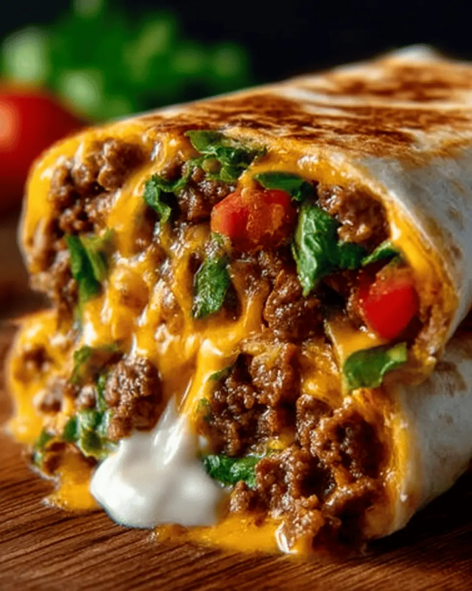 Nacho Cheese Beef Wrap: Easy and Indulgent Weeknight Delight