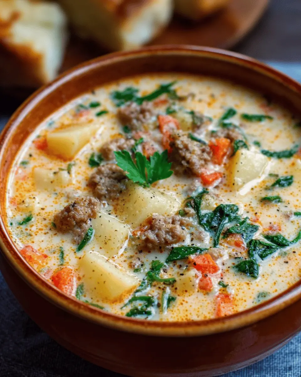 Creamy Italian Sausage Potato Soup: A Cozy, Comforting Delight