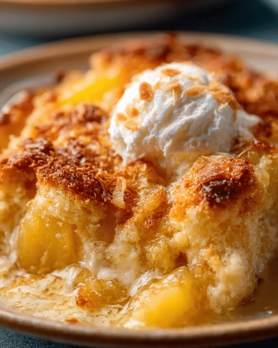 Pineapple Cream Cheese Cobbler: An Indulgent Home-Baked Treat