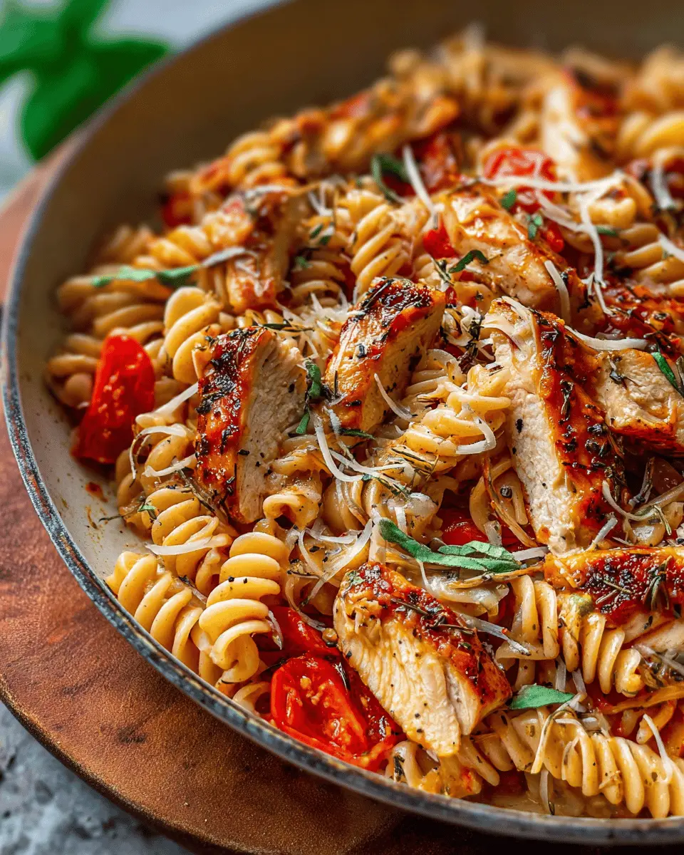 Bruschetta Chicken Pasta: A Juicy Twist on Italian Comfort Food