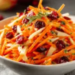Refreshing Apple Cranberry Carrot Salad