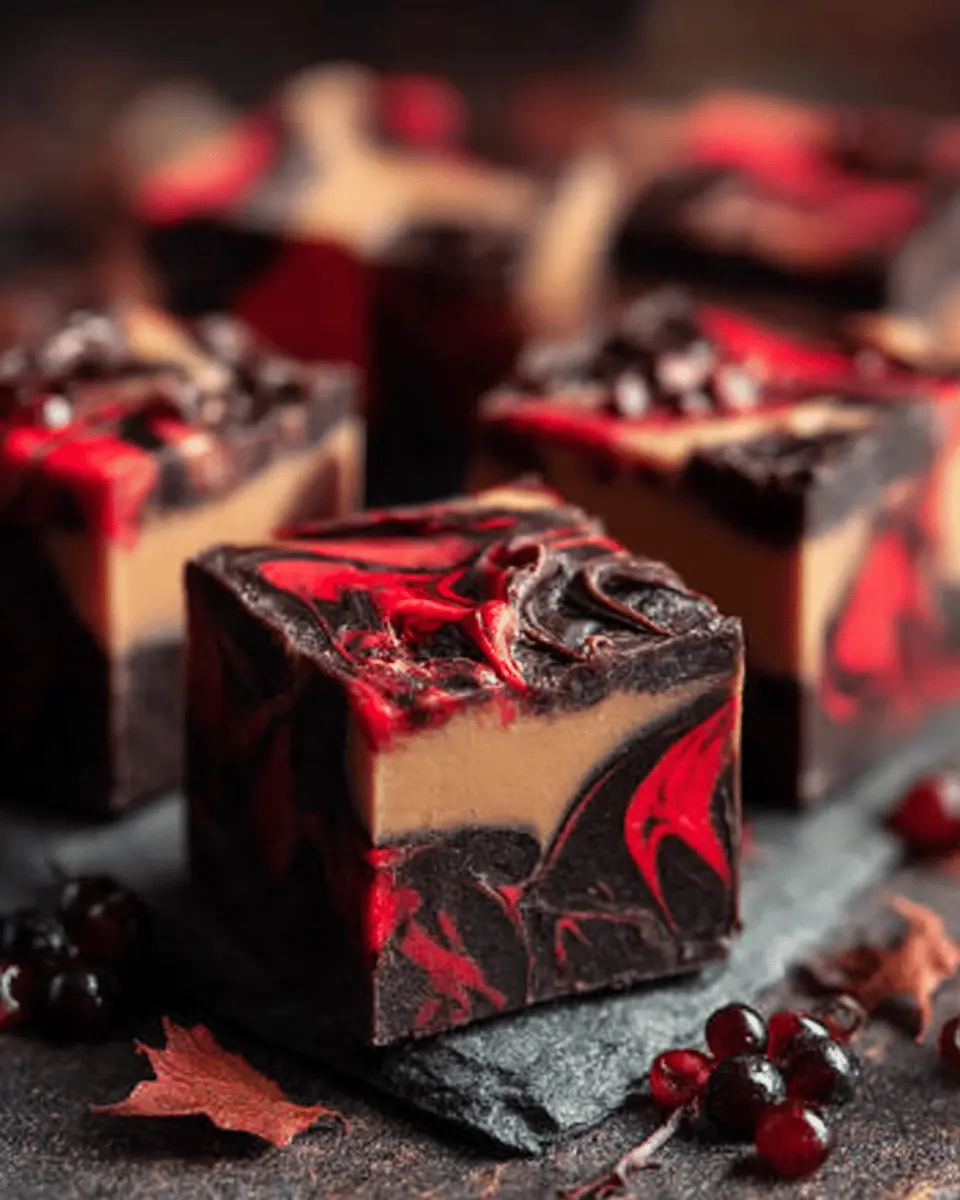 Halloween Vampire Fudge: Indulgent Treat for Spooky Celebrations