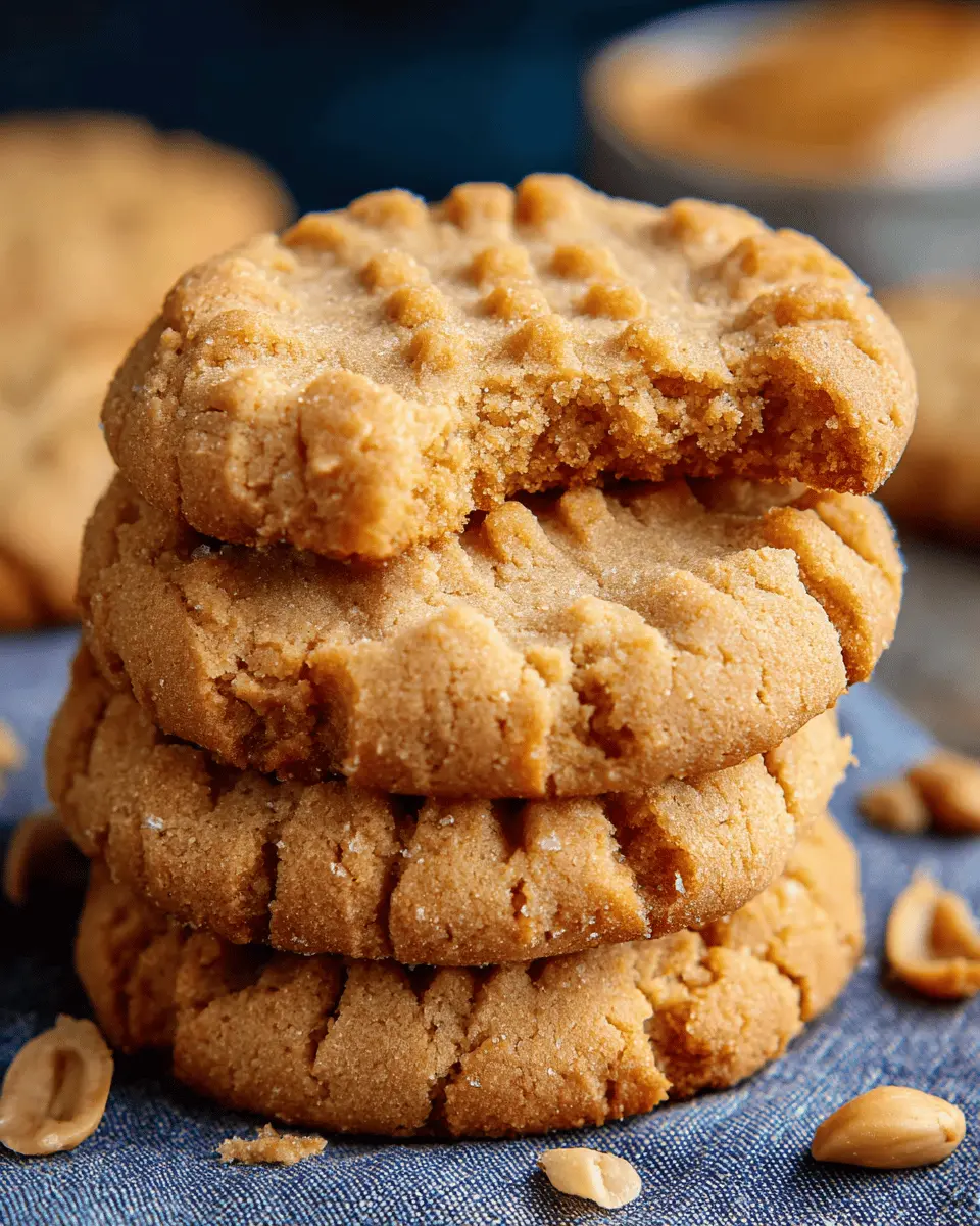 Old-Fashioned Peanut Butter Cookies: The Best Comfort Treats