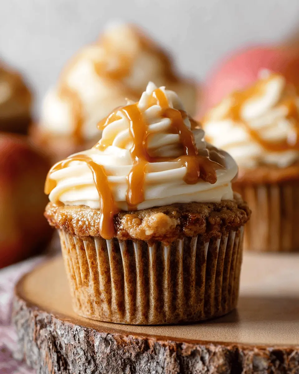 Caramel Apple Cupcakes: Indulgent Treats for Fall Celebrations