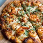 Garlic Butter Shrimp Pizza