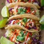 Zesty Fish Tacos with Spicy Sriracha Lime Sauce