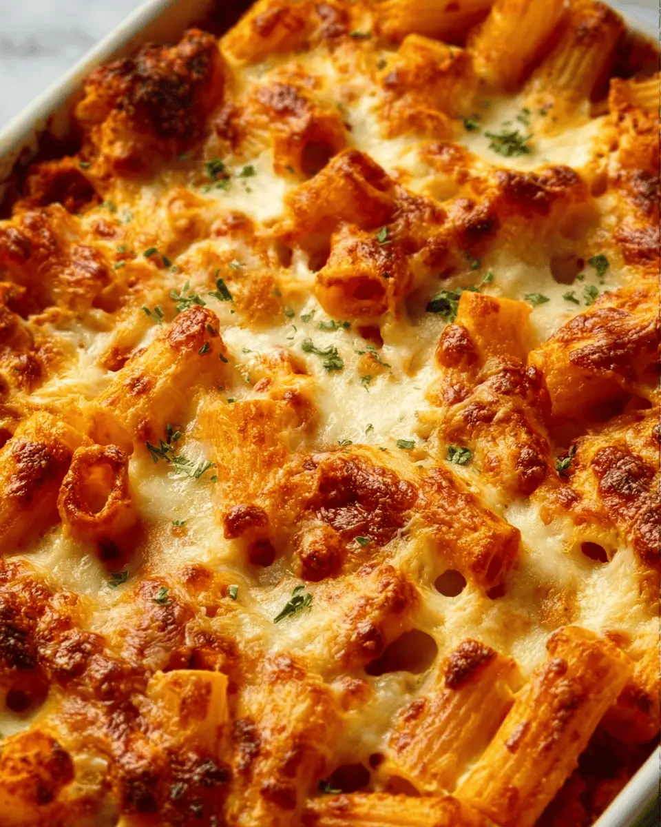 Maccheroni al Forno: The Best Comfort Food with Turkey Bacon and Chicken Ham