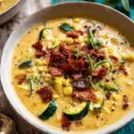Creamy Corn & Zucchini Chowder – Cozy, Fresh & Perfect for Summer-to-Fall
