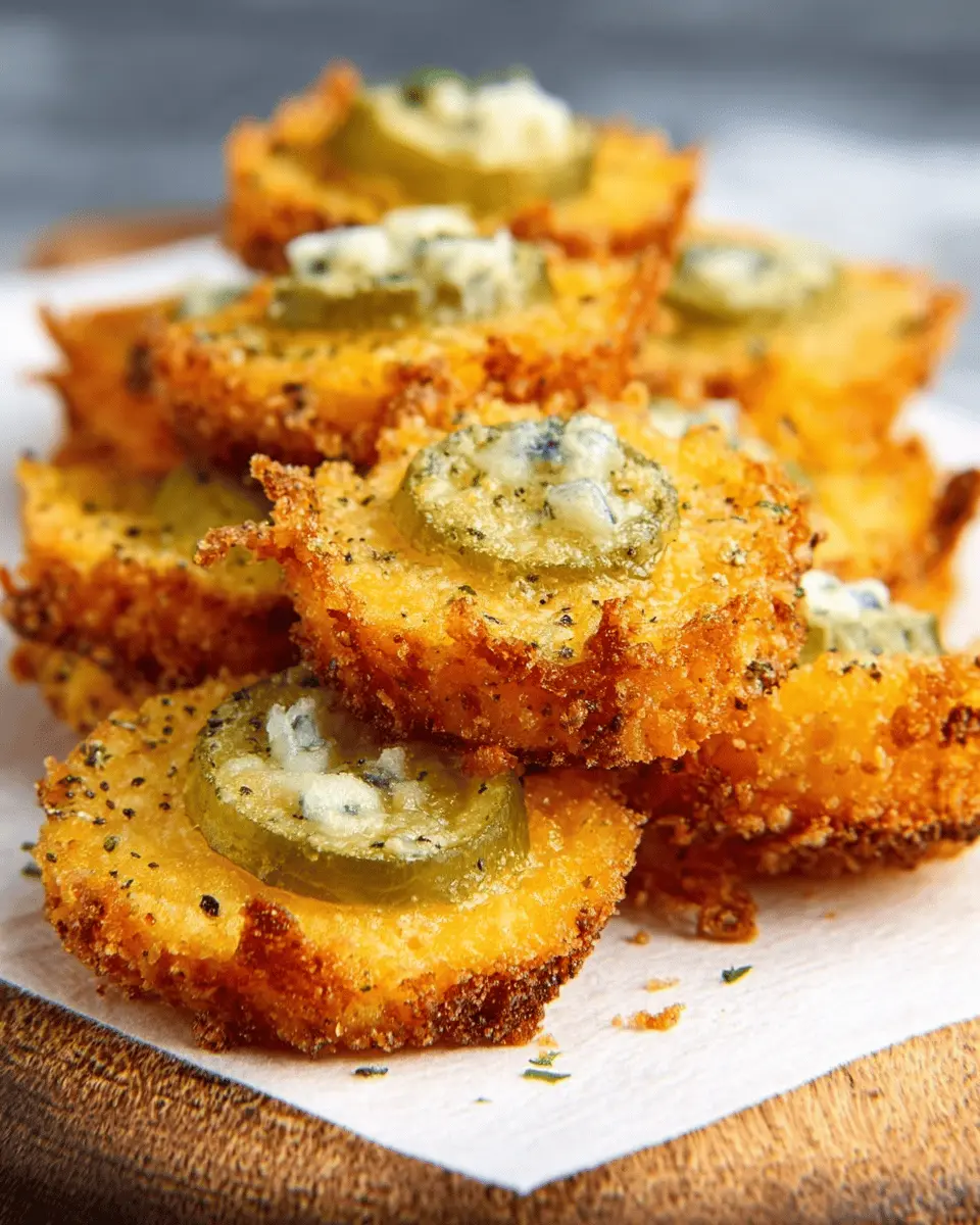 Crispy Pickle Cheese Bites: The Best Snack for Everyone