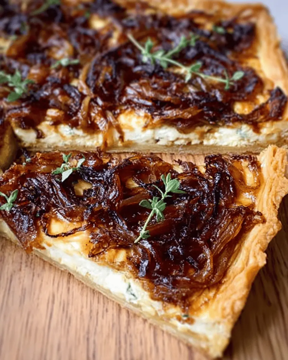 Caramelized Onion and Cheese Tart: The Best Easy Comfort Food