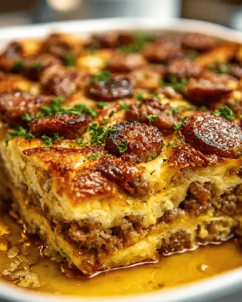Pancake Sausage Casserole: An Indulgent Breakfast Delight