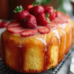 Strawberry Pineapple Pound Cake