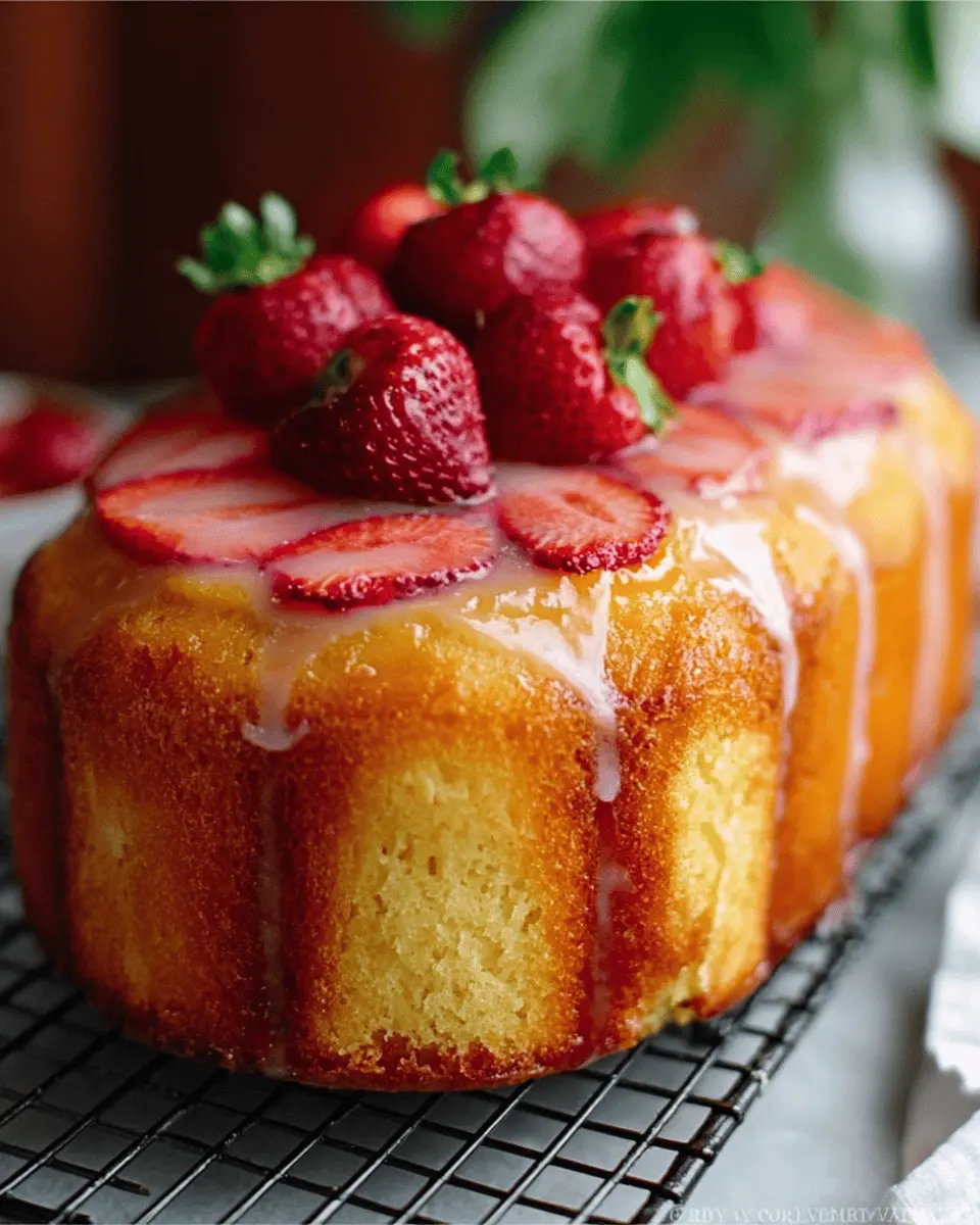 Strawberry Pineapple Pound Cake: A Juicy Twist on Tradition