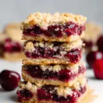 Delightful Cherry Crumble Bars