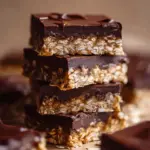 No Bake Chocolate Oat Bars
