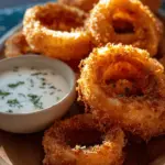 Crispy Potato Rings with Buttermilk Ranch